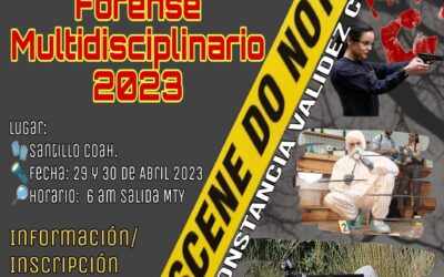 1er. Campamento Forense Multidiciplinario 2023